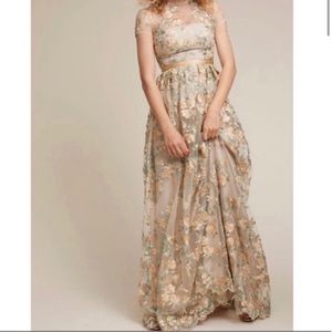 BHLDN Monique Lhuillier Fontana Dress NWOT
